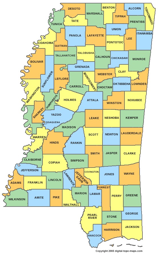 82 Counties, 1 Mississippi